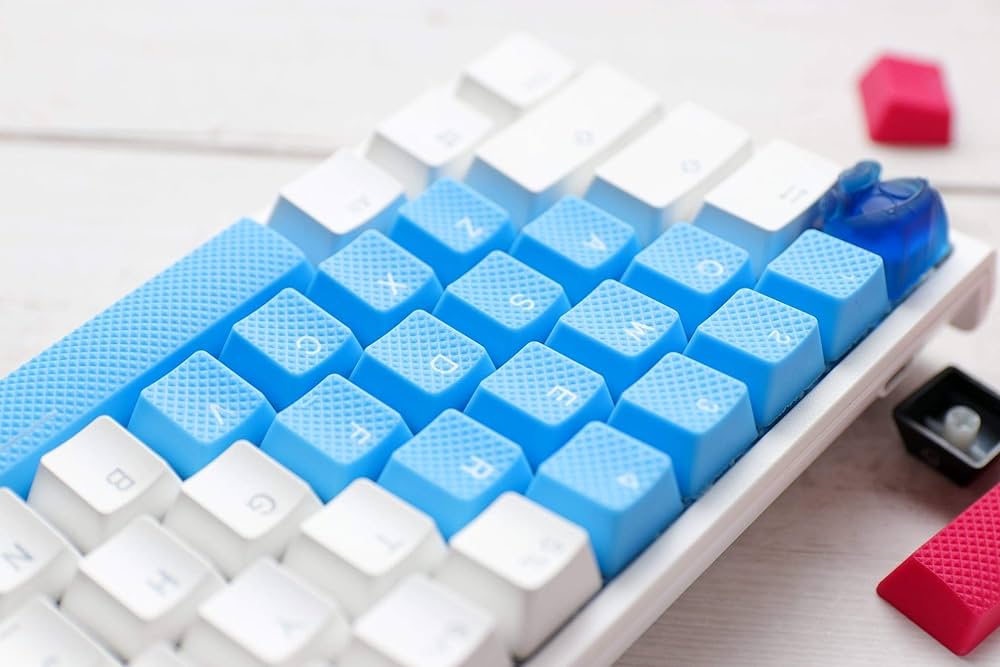Amazon | Ducky Keycaps 31セット ゴム製ダブルショットバック